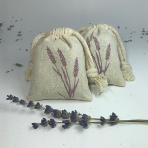 Lavender Cotton Muslin Sachets