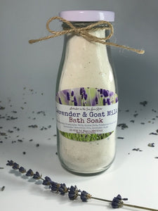 Lavender & Goat Milk Bath Soak