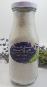Chamomile Lavender Oatmeal Milk Bath