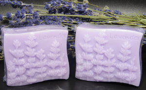 Goat Milk and Lavender or Goat Milk with Rose Petals Lavender Flower Soap