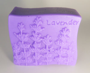 Goat Milk and Lavender or Goat Milk with Rose Petals Lavender Flower Soap