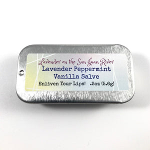 Lavender Peppermint Vanilla Salve (Tin)