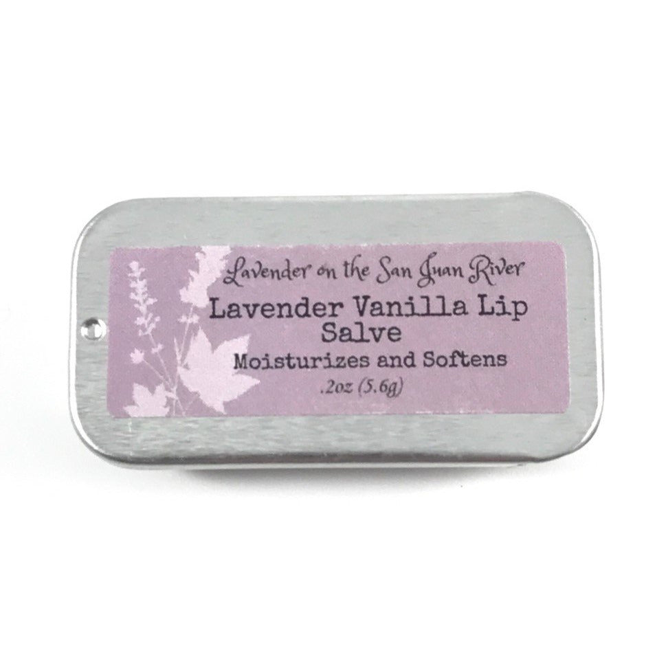 Lavender & Vanilla Lip Salve (Tin)